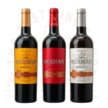 Rượu Vang Đỏ Pháp German Bordeaux UG